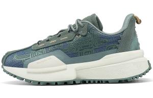 Обувь для повседневной носки Женская с низким верхом Зеленая Peak