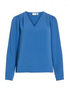 VILA Блузка 'VIRELLA' в темно-синем цвете