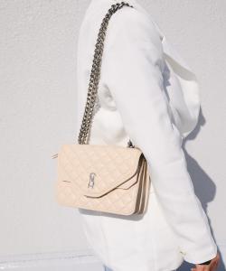 стеганая сумка через плечо