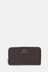 Кошелек Armani Exchange, коричневый