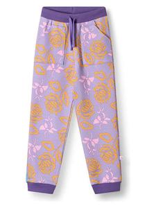 Småfolk Спортивные штаны "Розы" фиолетового цвета
