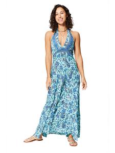 Платье бирюзового цвета Ipanima