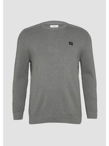 Вязаный свитер цвета 9730_graphite s.Oliver