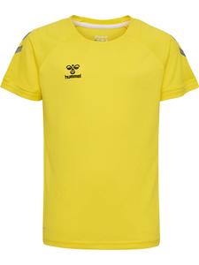 Футболка Hummel Trikot S/S Hmllead S/S Poly Jersey Kids, цвет BLAZING YELLOW