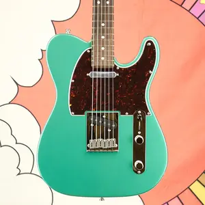 Fender Susan Tedeschi Telecaster, гриф из розового дерева, цвет Aged Caribbean Mist