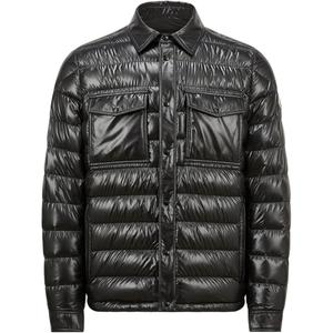 Moncler Шерстяная рубашка, Black