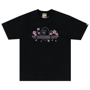 BAPE Sakura Футболка Bathing Ape, черная