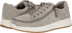 Женские кроссовки BILLY Footwear Comfort Suede Lo - шнуровка, легкие, застежка-молния по кругу, современные кеды, серый