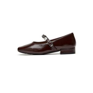 Туфли на блочном каблуке Mary Jane DAPHNE, красный