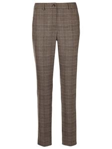 Узкие брюки со складками MADELEINE, капучино