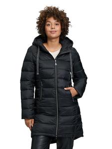 CARTOON Стеганое пальто черного цвета