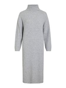 Вязаное платье 'VILassia' в светло-сером цвете