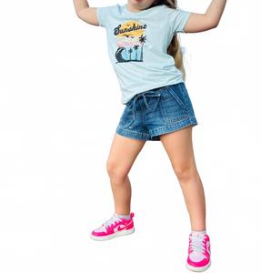 KanCan Детские джинсовые шорты средне-темного оттенка