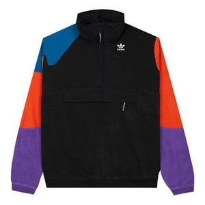 Куртка adidas originals MENS PT3 Fleece Jacket Black/Rainbow, черный