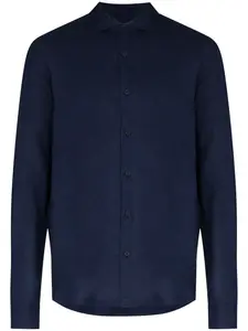 Рубашка Giles с длинными рукавами Orlebar Brown, синий