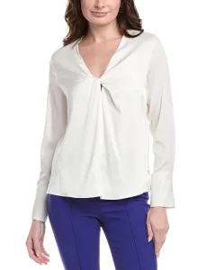 Блузка Bindita из смесовой шелковой ткани Hugo Boss