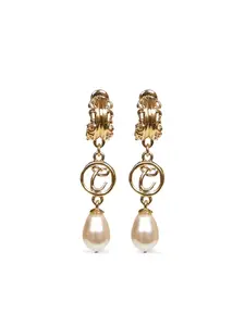 Серьги с жемчугом Chloé, золотистый