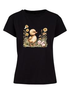 Футболка F4NT4STIC Niedliche Enten Ostereier, Black