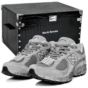Кроссовки для бега NB 2002R Abrasion Resistant Breathable Low top Unisex New Balance, серый