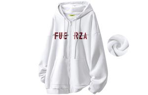 Унисекс свитшот FUERZA, белый