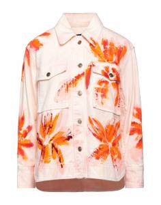 Джинсовая куртка Alanui, светло-розовый