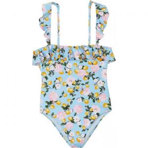 Victoria's Secret Цельный купальник Women's Blue All Over Print