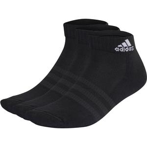 Носки спортивные с мягкой подошвой, 3 пары Adidas, черный