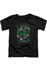 Футболка для малышей Justice League of America Green Lantern #1 Distress с коротким рукавом Gildan