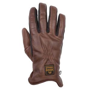 Мотоперчатки Helstons Benson leather, коричневый