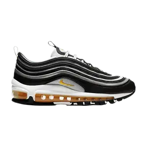 Кроссовки Nike Air Max 97 GS 'Black Amarillo Silver', черный