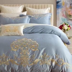 FGDSEEEKJUFHH Комплект постельного белья белый с вышивкой