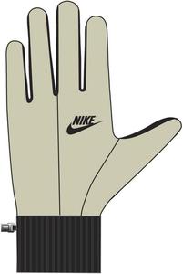 Nike Мужские флисовые перчатки Nike Tech 2.0 CW1035 Перчатки, Light Khaki/Black