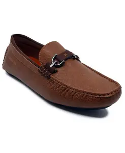 Мужские лоферы для вождения Dover Akademiks, коричневый/бежевый