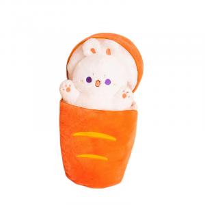 Плюшевая кукла Crocodile Burn Dolls, длина 30см/40см/60см/80см Click, Carrot Bunny