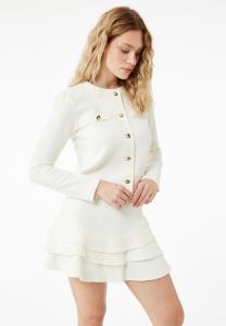 Юбка Koton RUFFLE, Beige