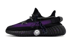 Adidas Originals Yeezy Boost 350 V2 низкие повседневные кроссовки унисекс черные, цвет Black