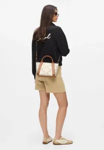 Сумка с вышивкой ville Karl Lagerfeld, Natural Canvas Tan