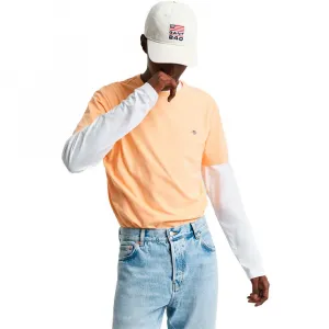 Футболка с коротким рукавом Gant 2003184 Regular Fit, оранжевый