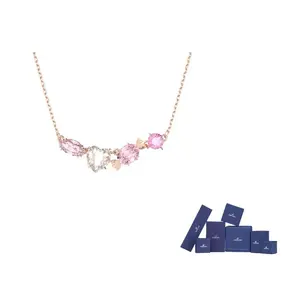 Swarovski Ожерелье с розовым золотом Gema 520