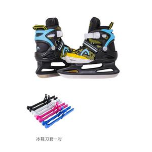 HEAD Детские коньки для фигурного катания для начинающих, регулируемые, черно-синие, размер L (36-41)