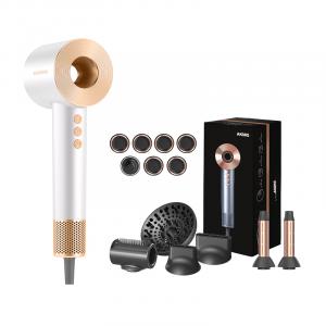 Фен 1400w бытовой высокоскоростной быстрая сушка высокая мощность специальная безлопастная трубка ak17 a5 AKOKO