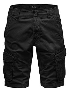 Тканевые шорты REPUBLIX, черный
