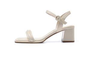 Женские сандалии на одной застежке HLA, абрикос