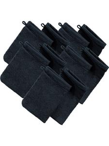 Erwin Müller Махровые рукавицы для мытья посуды, 10 штук, Heidelberg, черного цвета