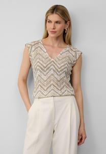 Футболка с принтом s.Oliver BLACK LABEL, песочный