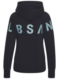 ELBSAND Толстовка с капюшоном темно-синего цвета