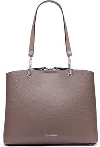 Сумка-тоут Calvin Klein Garnet с тремя отделениями, Cocoa