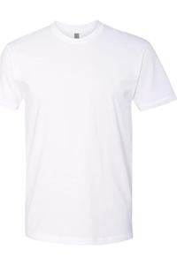 Футболка унисекс из хлопка Next Level, белый