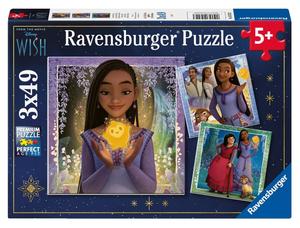 Пазл Ravensburger, 2D, Disney Wish, 3х49 шт.