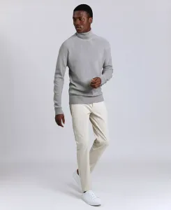 Мужской свитер с отложным воротником Kenneth Cole, серый